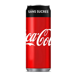 COCA -COLA ZERO BOITE 24 CL 