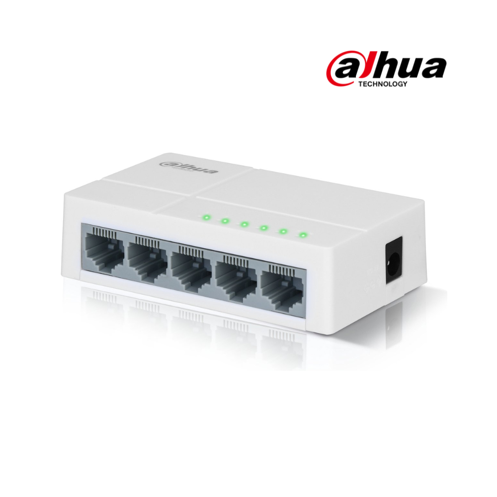 Switch de Bureau 5 ports 10/100 Mbps DAHUA