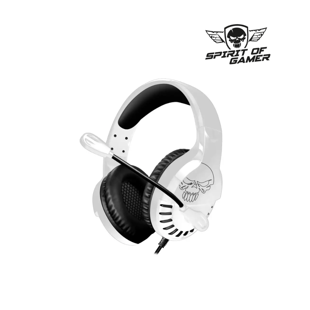 Micro-Casque Gaming SOG White